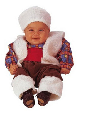 Ideas para disfrazar al bebé en su primera Navidad