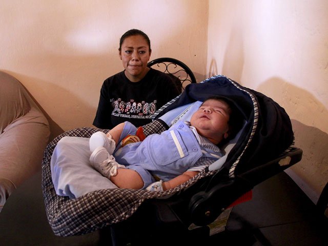 Nace un bebé gigante en el norte de México
