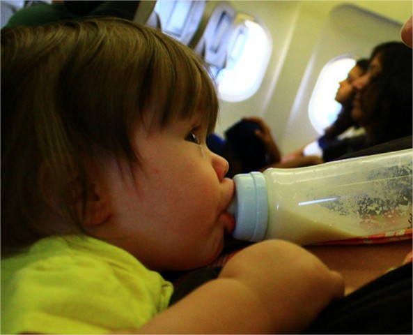 Viajar en avión con niños II