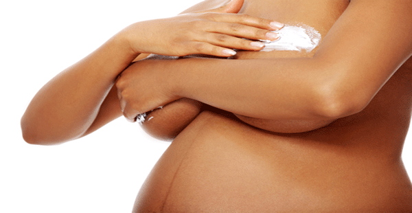 Cuidar el pecho durante el embarazo